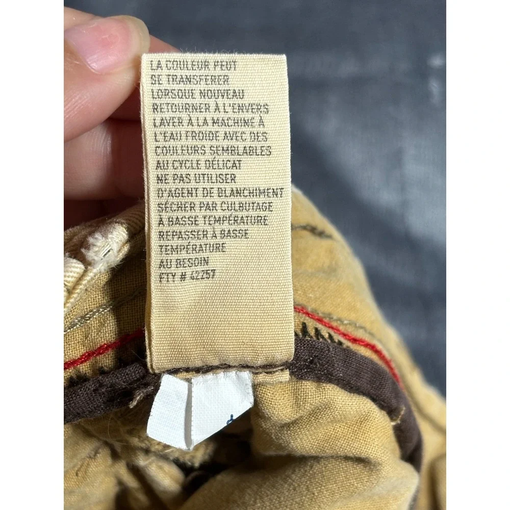 American Eagle Outfitters Cargo Shorts Tan Mens Size 30 Khaki Utility‎ Pockets